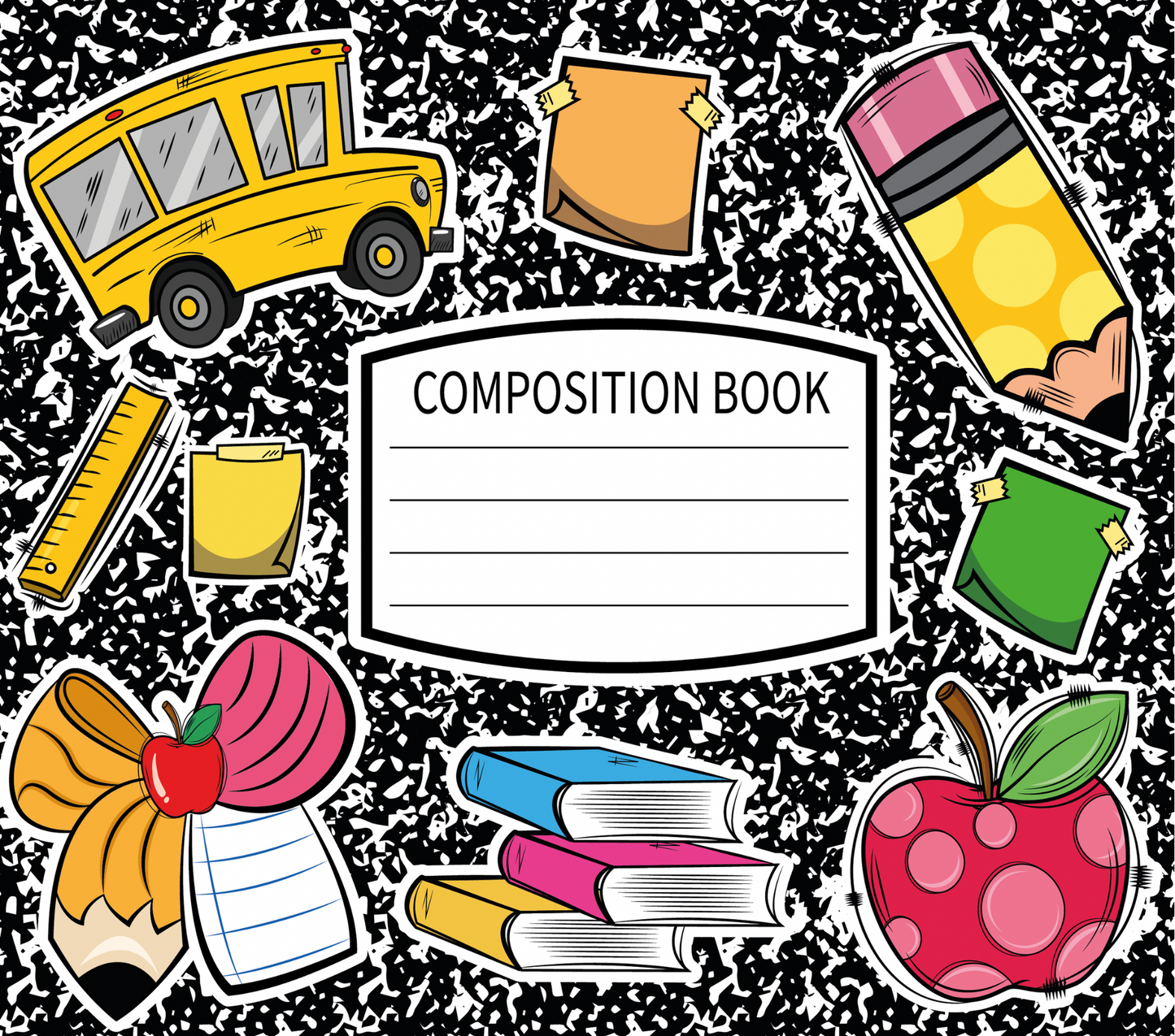 Composition Book Teacher 20 oz