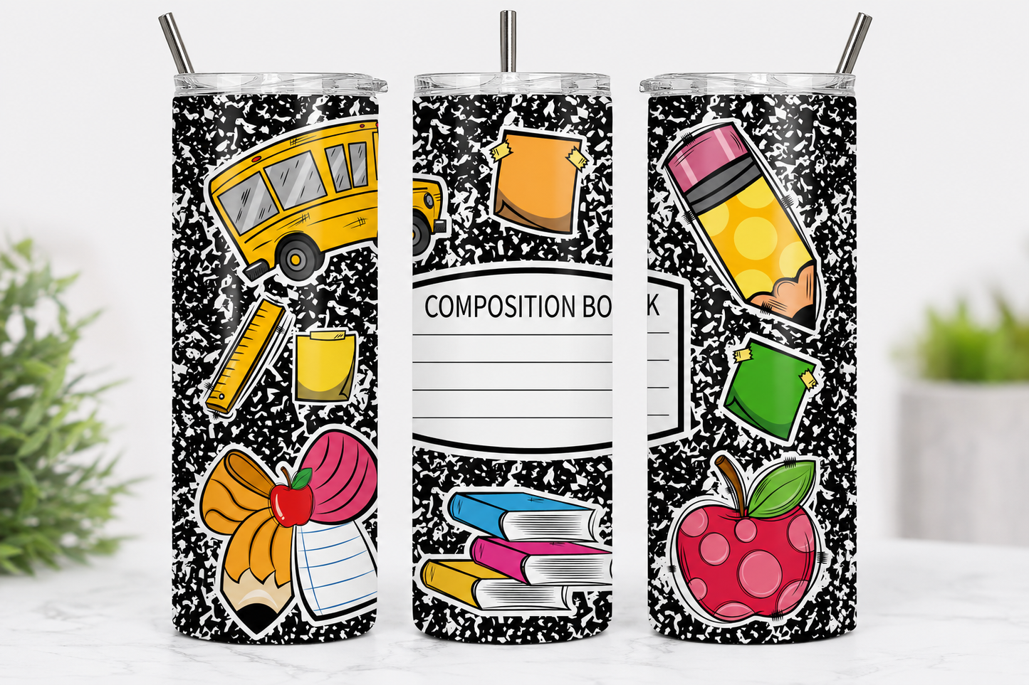 Composition Book Teacher 20 oz