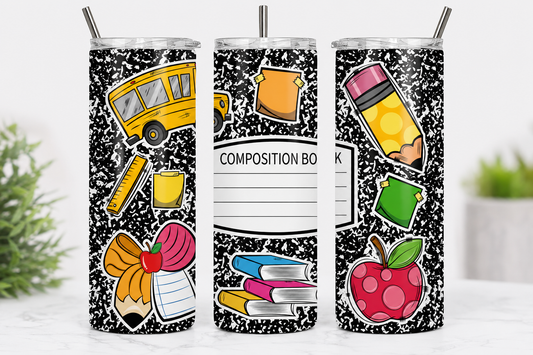 Composition Book Teacher 20 oz