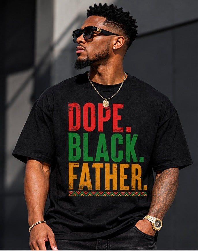 Dope. Black. Father. Tee