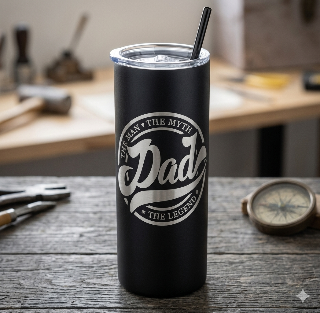 The Daily Crown Tumbler